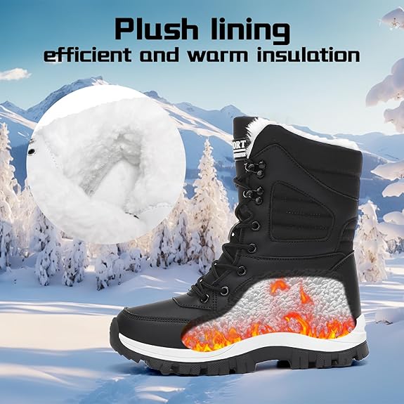 NORDLYA™ POLAR – Premium Women’s Winter Boots for Extreme Cold