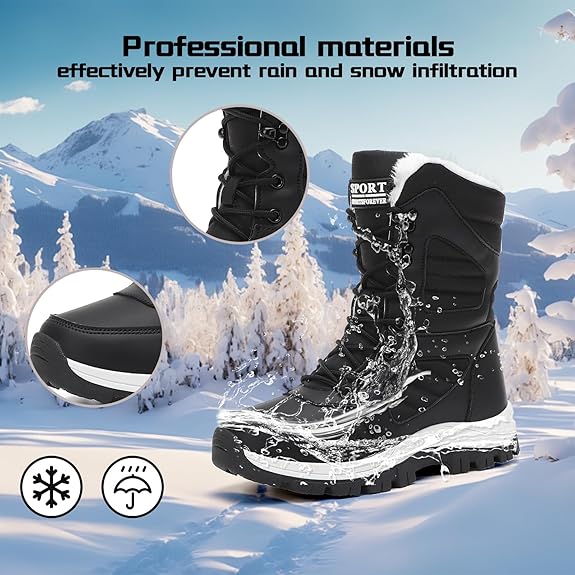 NORDLYA™ POLAR – Premium Women’s Winter Boots for Extreme Cold